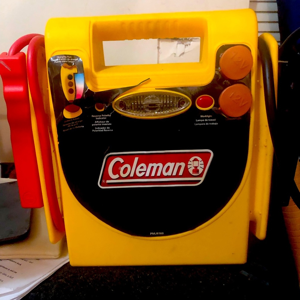 Coleman portable battery charger